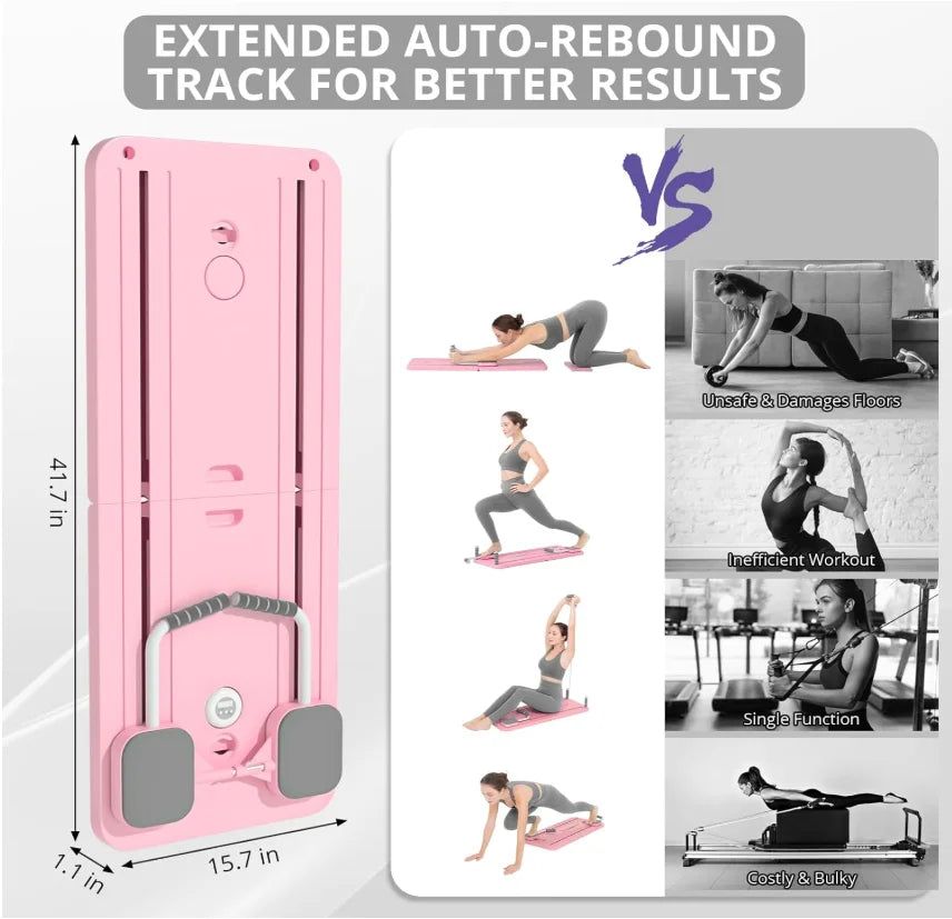 Allora™ Pilates Board -
Your Complete Home Studio